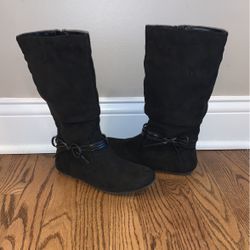 Girls Size 4 Tall Black Boots
