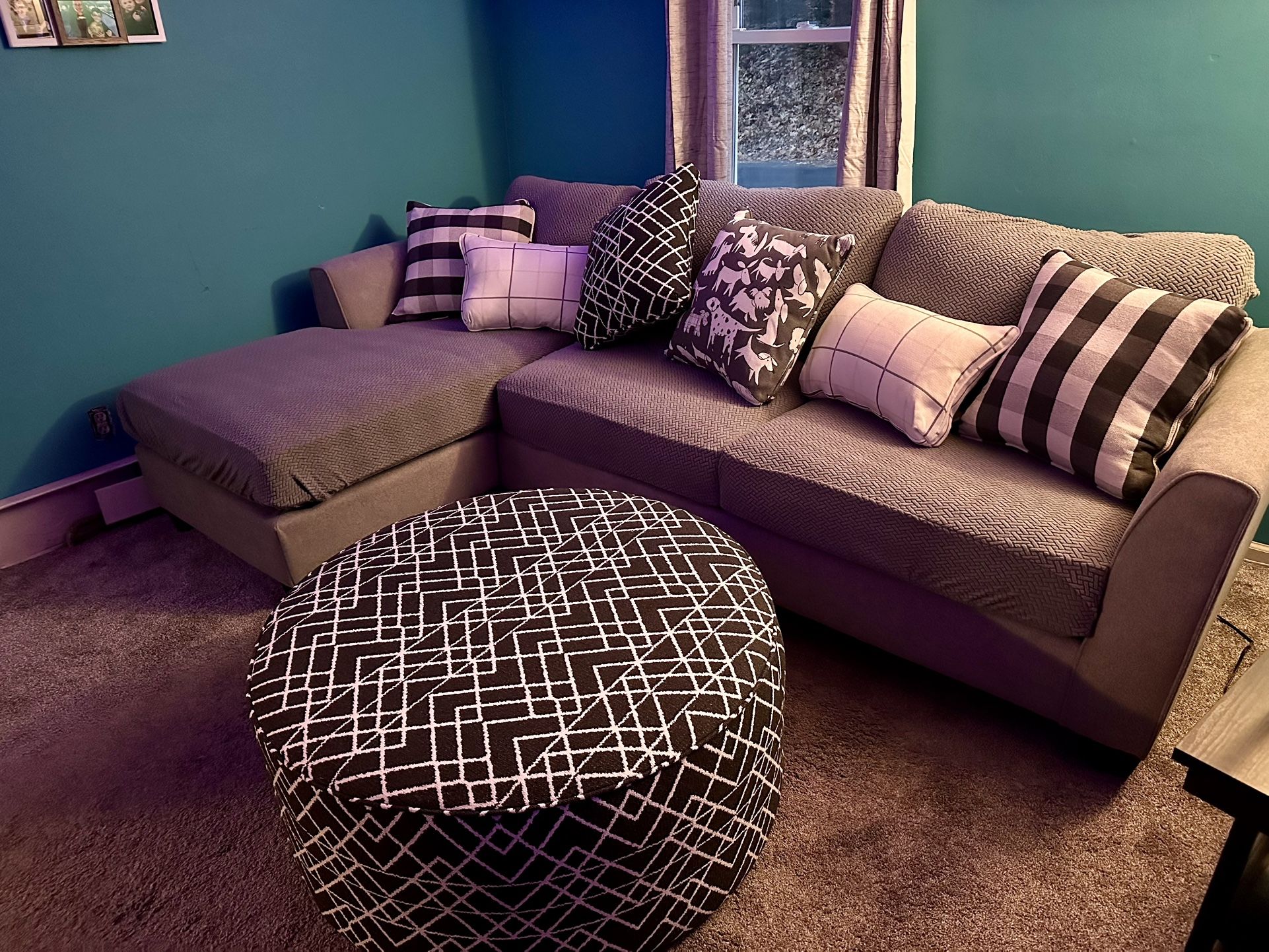 Couch And Ottoman