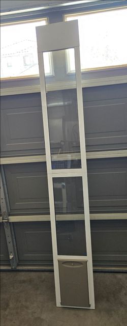 Petsafe sliding glass dog door