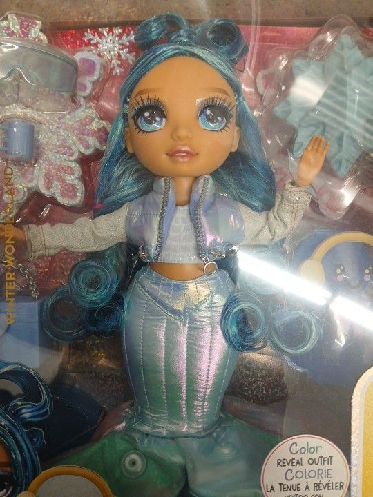 Brand New Rainbow High Doll Blue