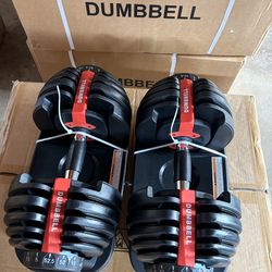 I’m selling pairs adjustable dumbbell brand new in solid boxes Each dumbbell (5 lbs to 52 5 lbs) $220