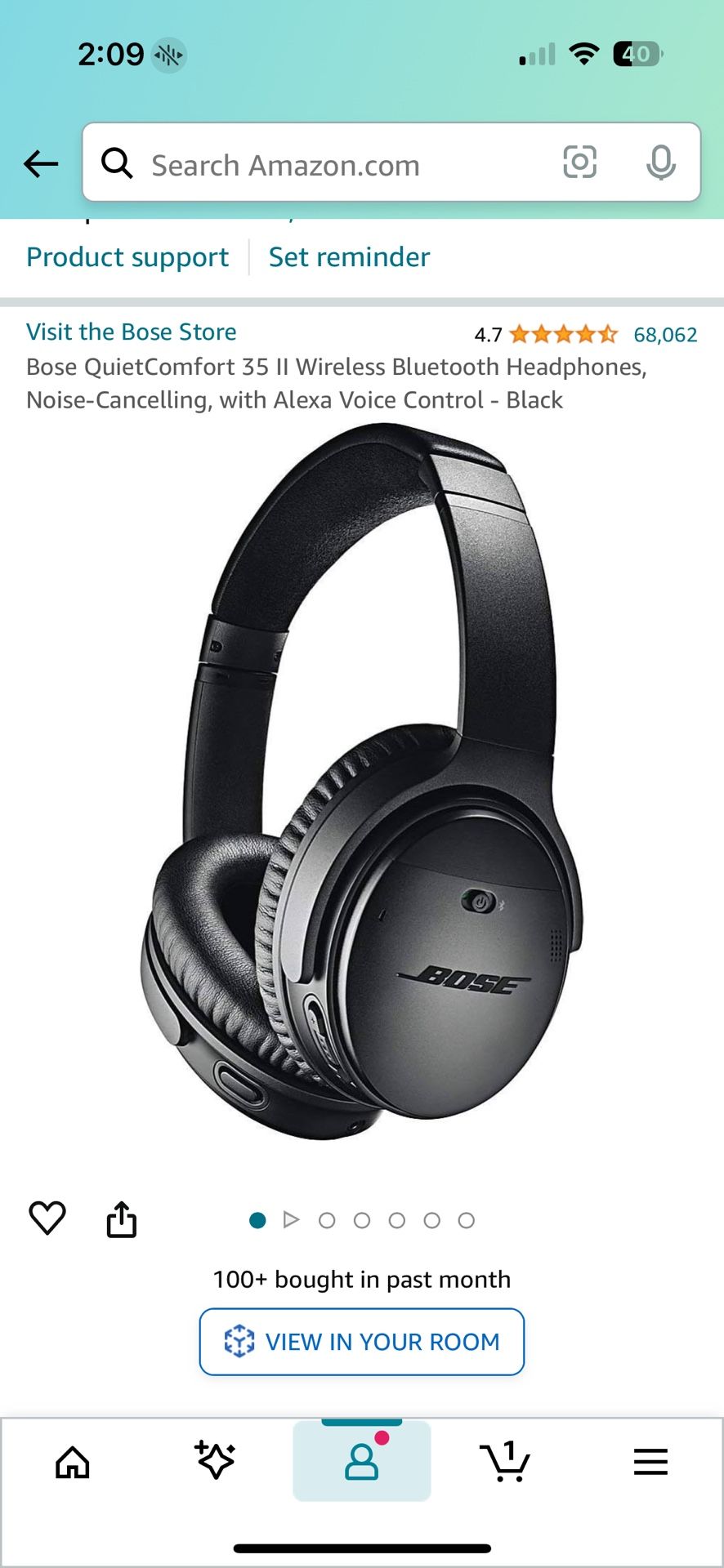 Bose QuietComfort35 II Headphones