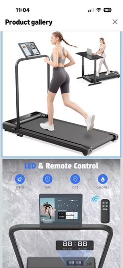 Brand New!Walking Pad Treadmill for Home Under Desk Caminadora Eléctrica para Casa With Foldable Handle Bar Portable Small Mini Compact Exercise Equip