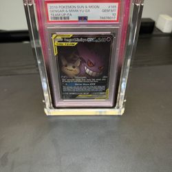 Gengar Mimikyu Tag Team Alt Art PSA 10
