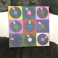 Wall Record Bluetooth Speaker Hanging Art