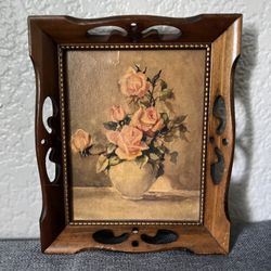 Vintage Floral Wall Art 