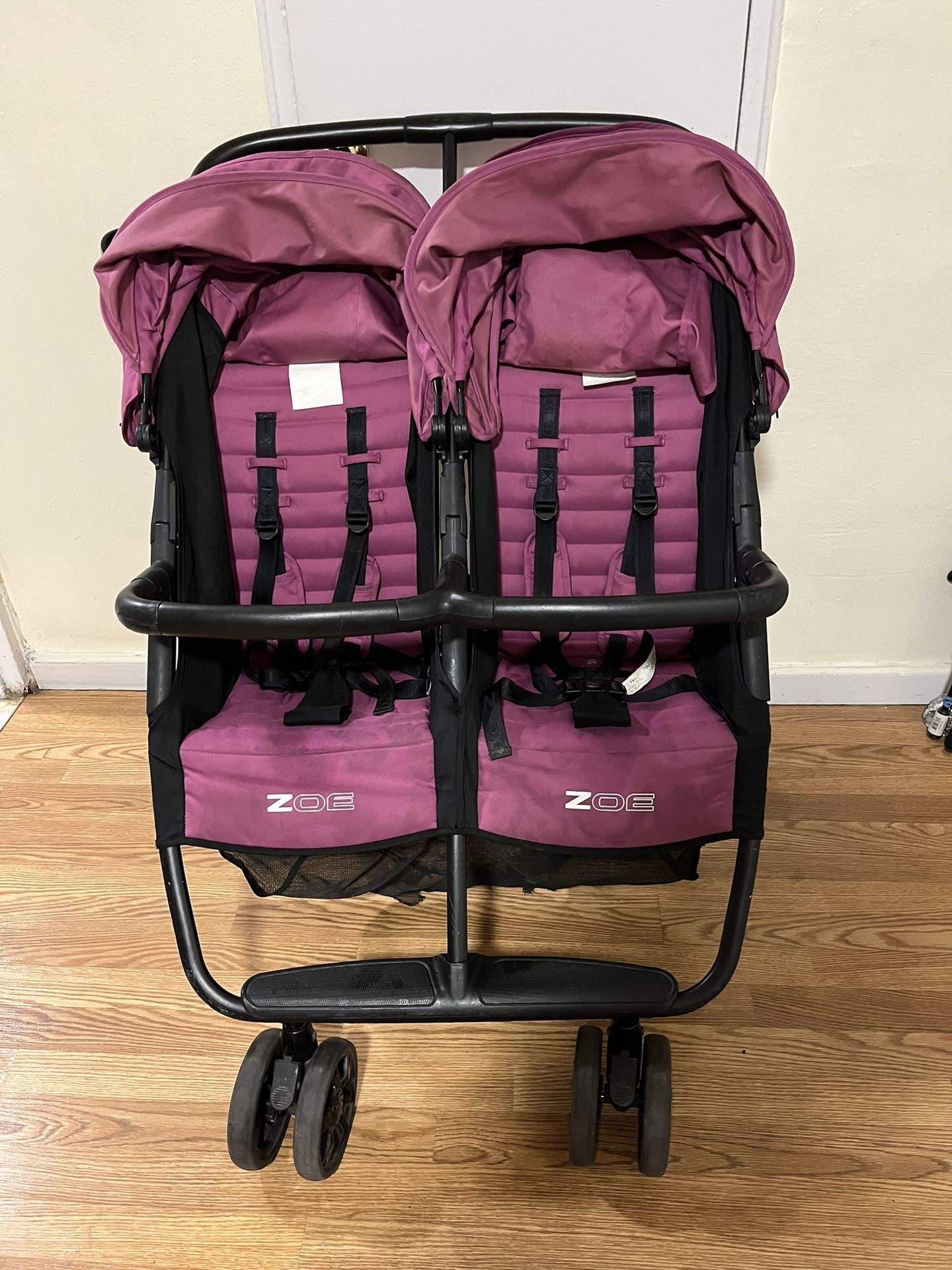 Zoe Twin Lightweight Double Stroller