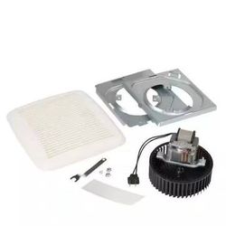 Broan NuTone QuicKit 60 CFM Bathroom Exhaust Fan Motor And Grille Kit BKR60 