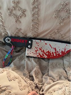 Chucky knife wristlet/clutch