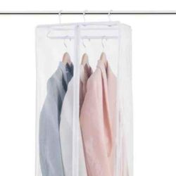 Hanging closet storage bags (2)