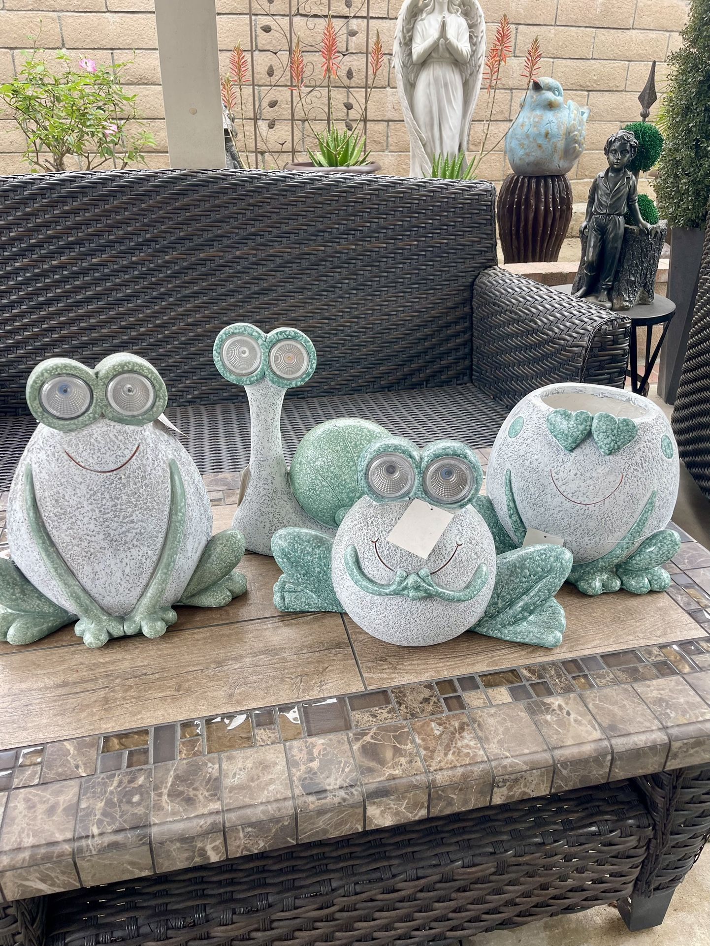 Solar Outdoor Decor Set