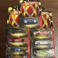 2011 Hot Wheels Holiday Hot Rods Complete Set Of 9 Cars
