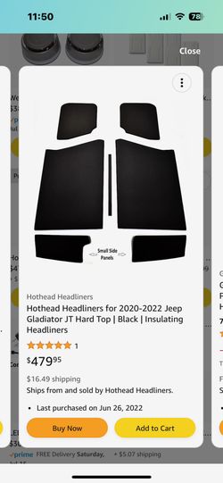 JT GLADIATOR HEADLINER