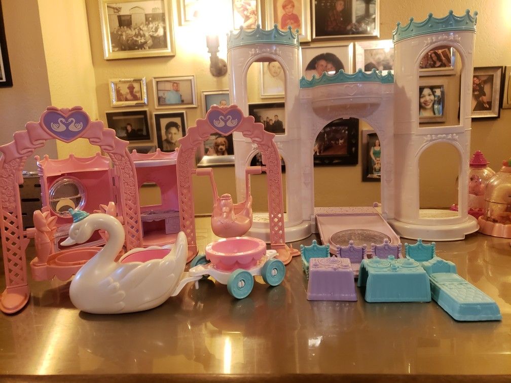 Lot Of 28 Piece Playskool Krystal Princess Lot 1992