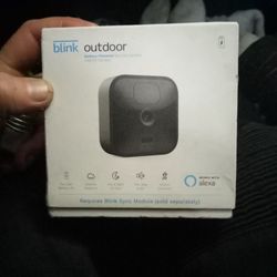 Blink Indoor Outdoor Camera Brand New Color Black 
