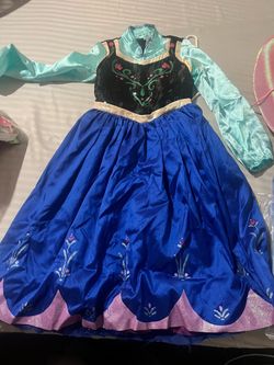 Frozen Anna Girls Costume Dress