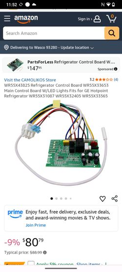 GE Refrigerator Main Control Board