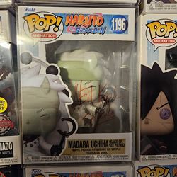 Madara Uchiha Funko Pop Signed by Neil Kaplan