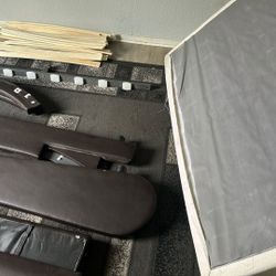 Low Bed Frame With Box Spring Available 