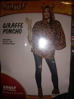 Girraffe poncho