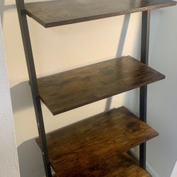 Ladder Shelf, 4-Tier Bookshelf, Storage Rack - Good Condition  