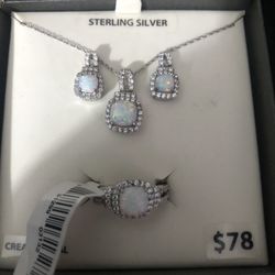 Jewelry Set  Ring Size 7