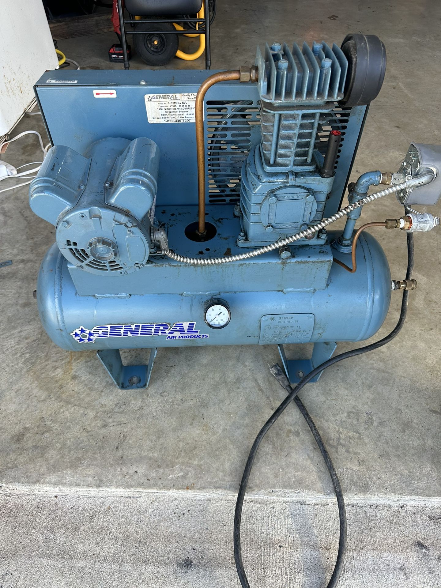 General Air Compressor 