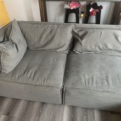 Grey Modular Couch 