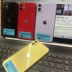 Factory Unlocked 11 Clean Like New With Warranty And Charger Included! 