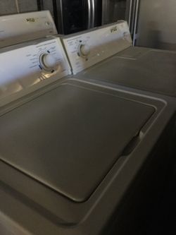 Roper washer and dryer set/ one year warranty/ delivery and installation are available