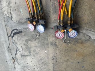 Manguera para aire acondicionado-gauge set