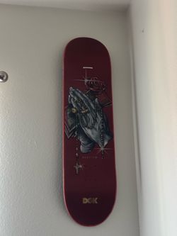 Holographic DJK skateboard deck