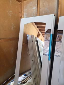 Puerta con espejo nuevas interior 32x80 $180