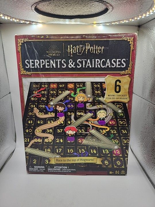 Wizarding World of Harry Potter Serpents & Staircases Classic Game, Kids Game...
