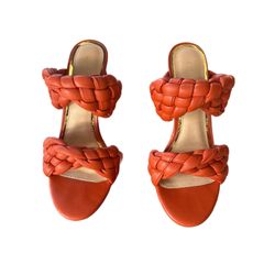 ORANGE HEELS