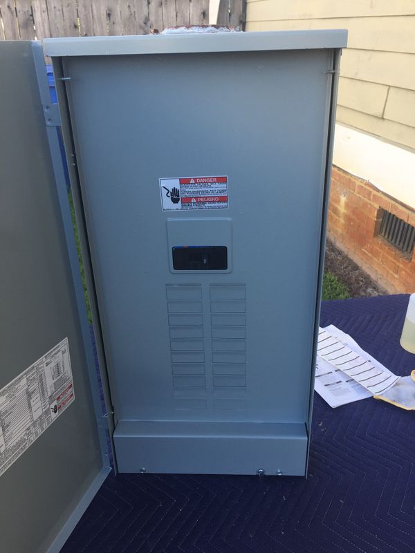 Eaton 200 Amp Feed Through Panel