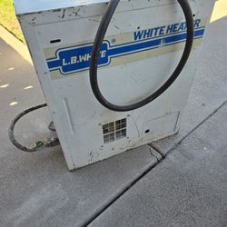 Portable Heater Lb White Propane 