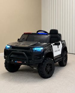 Hikiddo 24V 10Ah Ride on Toy Truck, 4WD 2 Seater Kids Electric Cars for Girl Boy w/ Remote, 4x200W