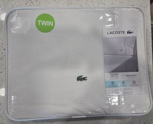 Lacoste Twin Cooling Sheet Set $30 3set available $30 each