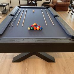 NEW Pool Table Free Install Billiard Tables 8 Foot