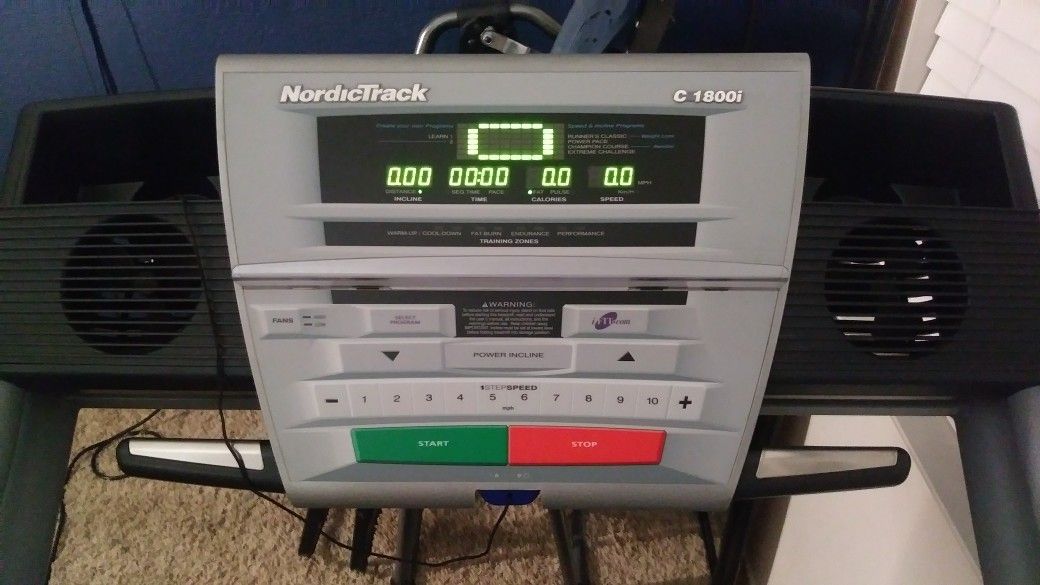 NordicTrack C1800i Treadmill. for Sale in Fontana, CA OfferUp