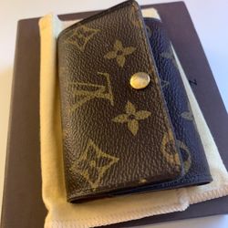 Authentic Louis Vuitton Monogram Multicles 6 Key Holder Wallet Made in France