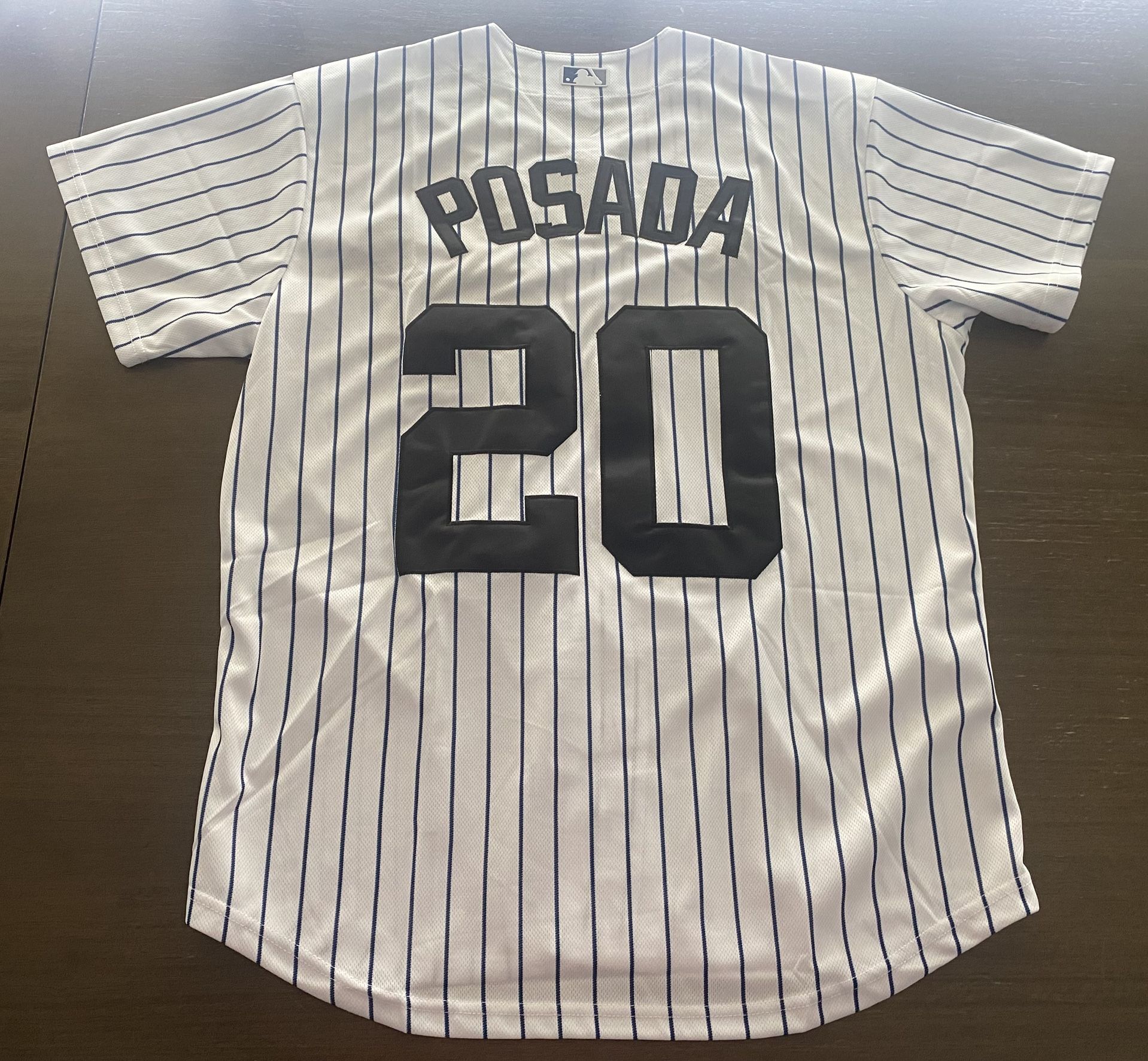 Jorge Posada New York Yankees Baseball New Adult Large Fast Ship MLB Jersey L