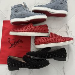 Christian Louboutin Shoes (3) Red Bottoms 