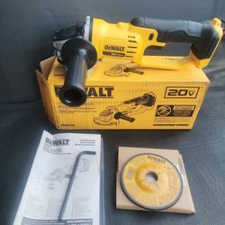 DEWALT 4.5-IN 20-VOLT MAX TRIGGER SWITCH CORDLESS ANGLE GRINDER ( TOOL ONLY  ) 