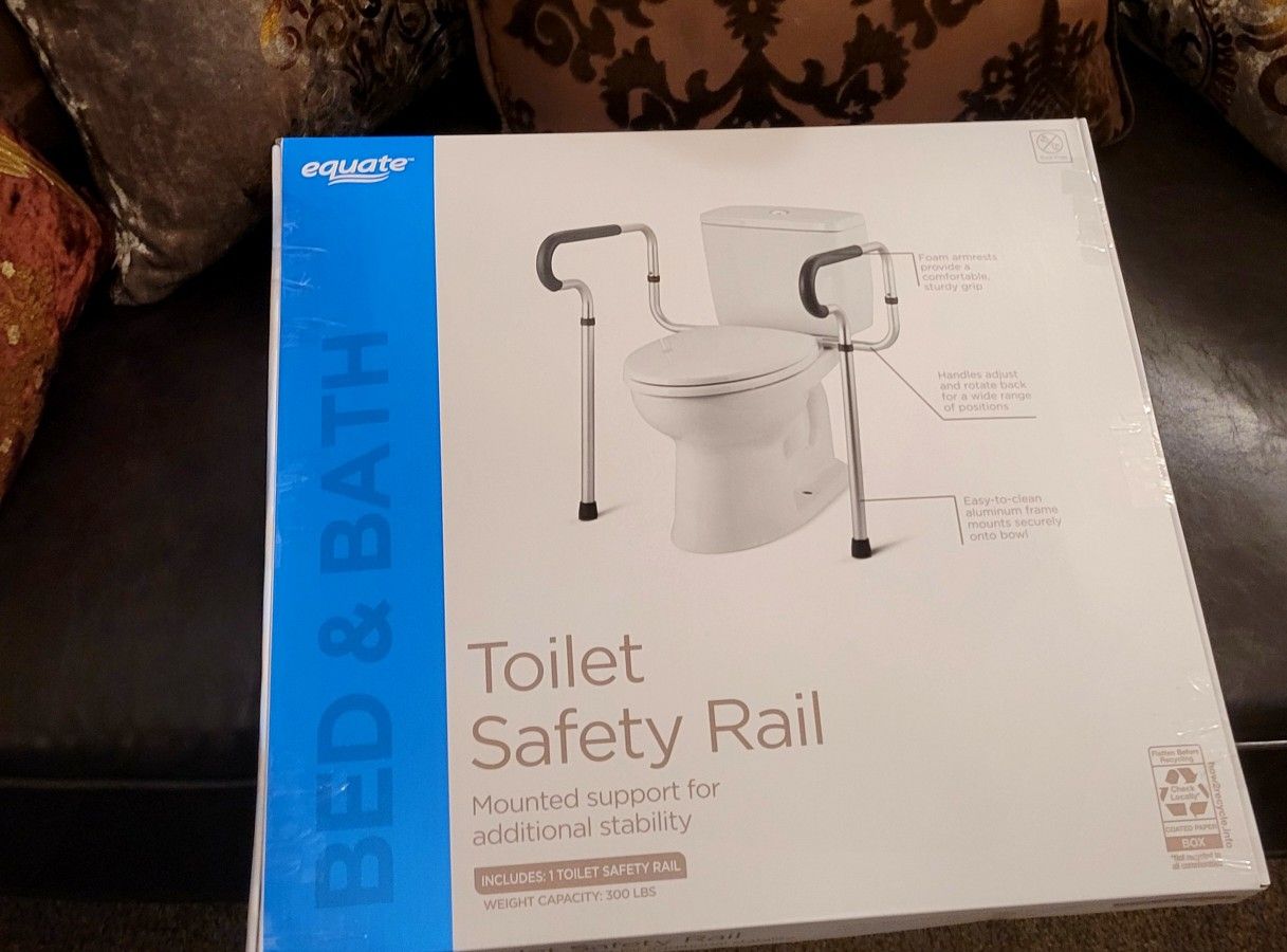Equate Brand New Never Used Or Opened Toilet Safety Rail for Sale in