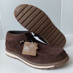 Eddie Bauer Polson Brown Men's Moccasin Boots Size 10.5 