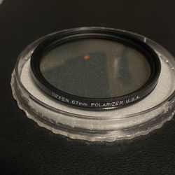 Tiffen 67mm Polarizer Lens Filter
