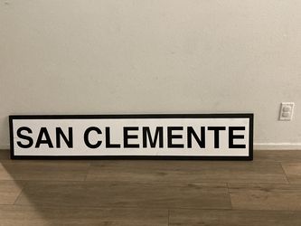 San Clemente Sign
