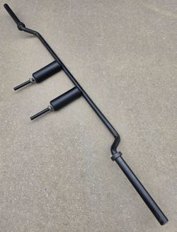 Black Safety Squat Barbell 74lbs